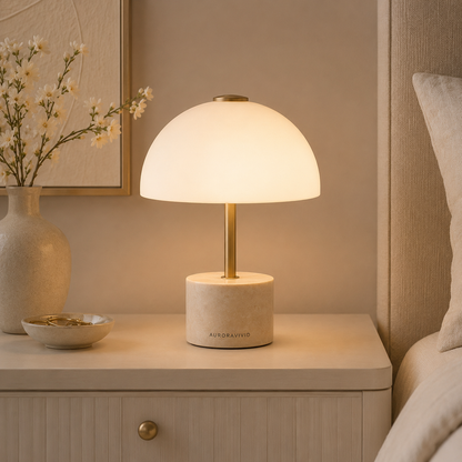 AURORAVIVID Soft Dome Table Lamp