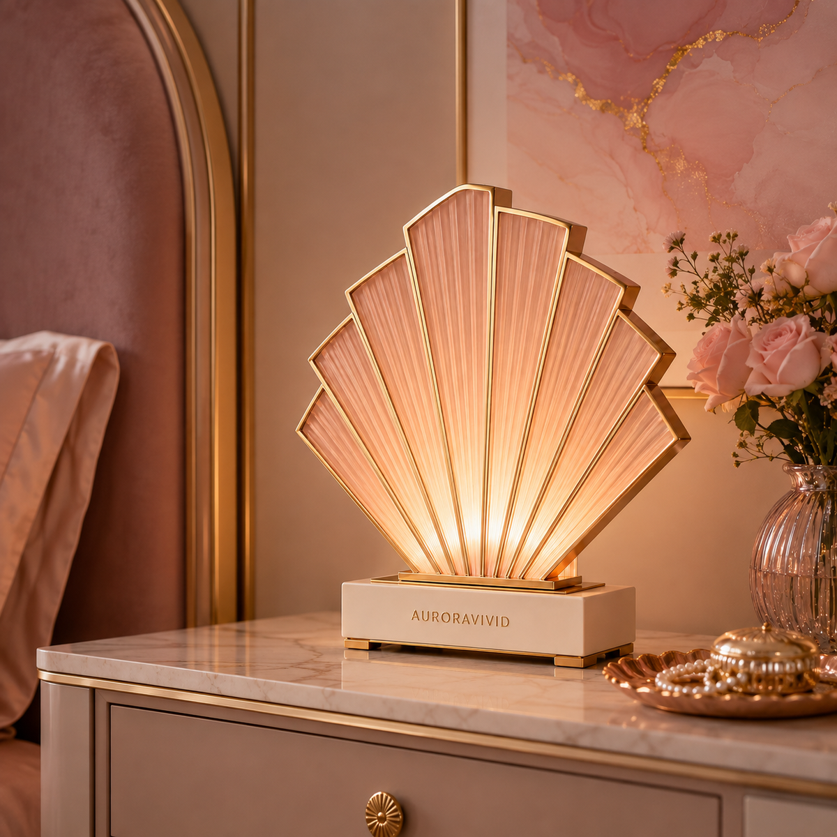 AURORAVIVID Deco Fan Glow Lamp image 3