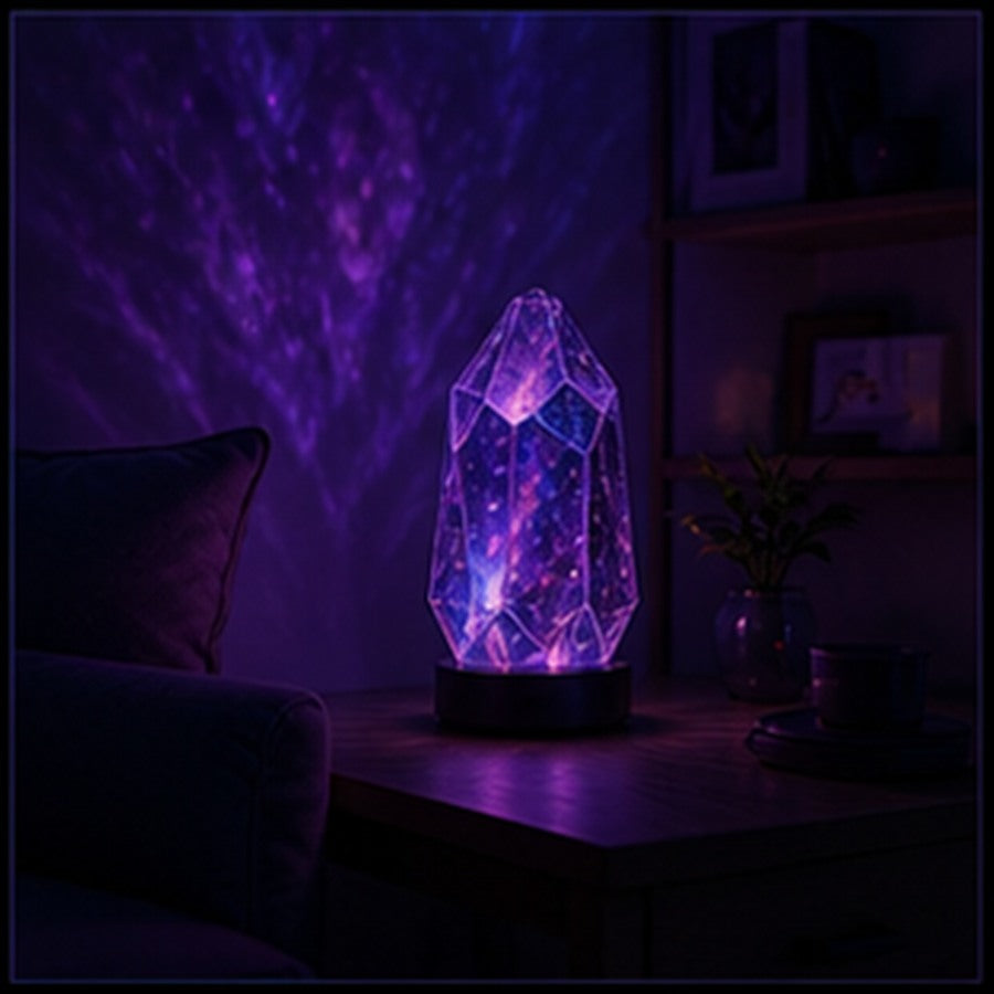 Nebula Crystal Table Lamp ambient light product image 2